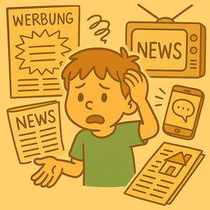 Kind ist überwältigt von verschiedensten Daten